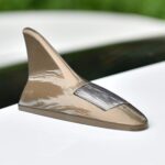 Solar Shark Fin LED Signal Antenna Light for Car Roof Decoration - Fabric Detail by Nari Haat, Indian ethnic wear, wo...