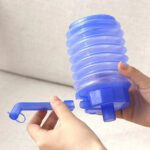 Manual Drinking Water Pump (1 Pc): Hand Press Dispenser, Household - Neckline Detail by Nari Haat, Indian ethnic wear...