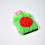 Watermelon Small Hot Water Bag with Cover – Pain Relief Warmer - Sleeve Design by Nari Haat, Indian ethnic wear, wo...