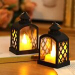 Smokeless Led Light Lantern Lamp, Diwali (24 Pcs Set) - Back View by Nari Haat, Indian ethnic wear, women clothing, d...
