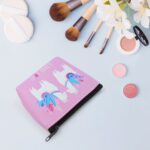 Mini Reusable Multipurpose Washable Pouch Case Travel, Boys & Girls  for Travel (10x9CM) - Closeup Embroidery by Nari...