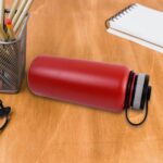 Stainless Steel Double Wall Vacuum-Insulated Drink Water Bottle (1000 ML / Mix Color) - Neckline Detail by Nari Haat,...