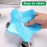 Star Shape Suction Cup Kitchen Bathroom Sink Drain Strainer Hair Catcher, Drain - Fabric Detail by Nari Haat, Indian ...