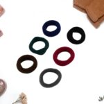 Small Ponytail Rubber Bands for Hair (Pack of 50 / Multicolour) - Back View by Nari Haat, Indian ethnic wear, women c...