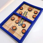 Fast Sling Basketball Puck Game Paced Table Desktop Battle Ice Hockey Game - Neckline Detail by Nari Haat, Indian eth...
