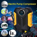 Portable Electric Car Air Compressor Pump for Car and Bike Tyre - Back View by Nari Haat, Indian ethnic wear, women c...