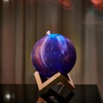 3D 2 in 1 LED Printed Moon Lamp & Aroma Diffuser (1 Pc) - Full Detail by Nari Haat, Indian ethnic wear, women clothin...