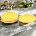 Round Shaped Mini Soup Plates / Dishes - 6 pcs - Neckline Detail by Nari Haat, Indian ethnic wear, women clothing, de...