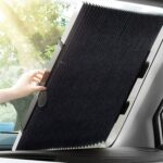 Retractable Long Foldable Windshield Sun Shade for Car (1 Set) - Neckline Detail by Nari Haat, Indian ethnic wear, wo...