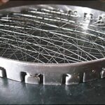 Stainless Steel Grill Jalli, Chota Tandoor - Back View by Nari Haat, Indian ethnic wear, women clothing, designer suit