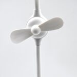 Rechargeable LED, LED Desk Lamp with Pen Container Fan, Interior Lighting for Study, Children's Room, Bedroom or Offi...