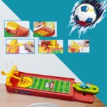Mini Table Top Finger Football Game for Kids-Desktop Game for Kids & Adults - Neckline Detail by Nari Haat, Indian et...