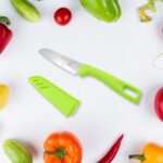 Stainless Steel Knife For Kitchen Use, Knife Set,  Fruit, Vegetable,(Mix Design 1 Pc) - Closeup Embroidery by Nari Ha...