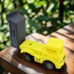 Friction Powered Dumper Toy Truck For Kids | With Opening Container Feature | Strong & Durable Plastic Material | Ind...