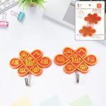 Multipurpose Self-Adhesive hooks (2 Pc Set) - Back View by Nari Haat, Indian ethnic wear, women clothing, designer suit