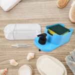 3 in 1 Dishwashing and Handwash Liquid Soap Dispenser (3 in 1 Dispenser) - Closeup Embroidery by Nari Haat, Indian et...