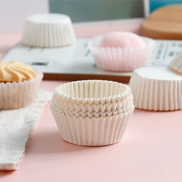 Muffin Cases Paper Mini Paper Cupcake Liners 1 inches (Approx 800pc Set) - Front View by Nari Haat, Indian ethnic wea...