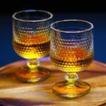 Juice water Glass Tumbler, Water glass (Set of 6 pcs / 185 ML) - Closeup Embroidery by Nari Haat, Indian ethnic wear,...