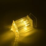 Lantern Shape LED Crystal Lamp for Festive & Holiday Decoration - Closeup Embroidery by Nari Haat, Indian ethnic wear...