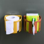 Toilet Paper Holder Bathroom, Tissue Roll Wall Mounted Plastic Bathroom Toilet Paper Roll Holder, Tissue Holder with ...