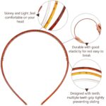 Plastic Simple Headbands Comb Headbands Hairbands (1 Pc) - Closeup Embroidery by Nari Haat, Indian ethnic wear, women...