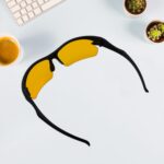 Night Driving Glasses With Anti Glare Scratch Resistant Coating Sunglasses (1 PC) - Closeup Embroidery by Nari Haat, ...