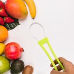 Professional 3 in 1 Stainless Steel Watermelon Cutter Fruit Carving Tools Set (1 Set) - Back View by Nari Haat, India...