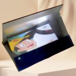 Phone Screen Magnifier & Holder – Video Zoom Display Expander - Closeup Embroidery by Nari Haat, Indian ethnic wear...