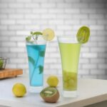 High Quality Faluda, ice cream, Juicer and Water Glasses Set of 6 Transparent, Drinking Water Glasses Stylish Glasses...