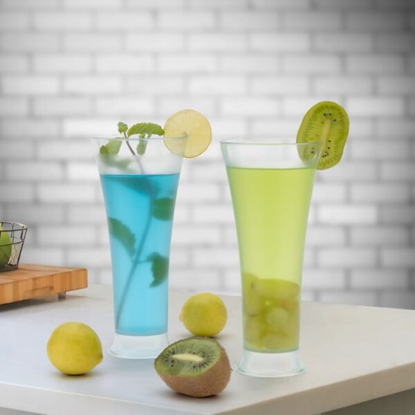 High Quality Faluda, ice cream, Juicer and Water Glasses Set of 6 Transparent, Drinking Water Glasses Stylish Glasses...