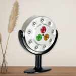 Multifunctional Magnetic LED Flashlight, High Quality waterproof light - Closeup Embroidery by Nari Haat, Indian ethn...