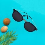 UV Protected Round Sunglasses, classic Sunglasses for Men & Women, Lightweight - Sleeve Design by Nari Haat, Indian e...