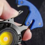 Keychain Led Flashlight Rechargeable Multi Function 6 Lighting Modes Pocket Key - Fabric Detail by Nari Haat, Indian ...