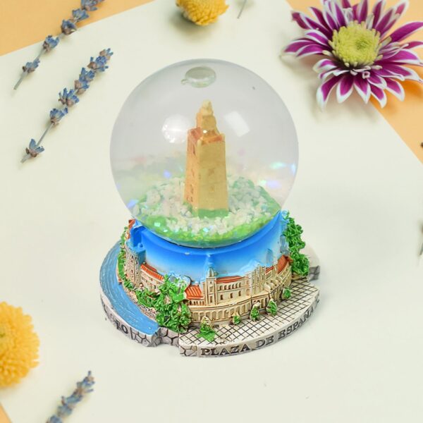 Snow globes Souvenirs Desk Table Office, Decoration (1 Pc) - Front View by Nari Haat, Indian ethnic wear, women cloth...