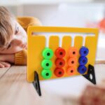 Montessori Slide Puzzles Toys for Kids (36 Challenges / 1 Set) - Closeup Embroidery by Nari Haat, Indian ethnic wear,...