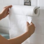 Stainless Steel Adhesive Paper Roll Holder Tissue (1 pc) - Fabric Detail by Nari Haat, Indian ethnic wear, women clot...