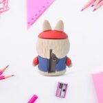 Cartoon Pencil Sharpener with Built-In Eraser – Fun Practical Stationery - Closeup Embroidery by Nari Haat, Indian ...