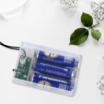 8 LED String Lights 3 Battery Operated (1 Pc / Battery Not Included) - Closeup Embroidery by Nari Haat, Indian ethnic...