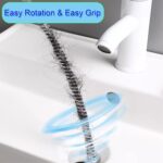 Flexible Sink Cleaning Brush Water Pipe Drain Dredge Tool (48 CM / 1 Pc) - Closeup Embroidery by Nari Haat, Indian et...