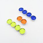 Rose Flower tealight candles (Pack of 10 Pcs.) - Closeup Embroidery by Nari Haat, Indian ethnic wear, women clothing,...