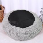 Medium Round Dog Beds for Small, Medium Dogs and Cats (1 Pc) - Closeup Embroidery by Nari Haat, Indian ethnic wear, w...