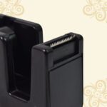 Plastic Tape Dispenser Cutter for Home Office use (1 pc / Big) - Closeup Embroidery by Nari Haat, Indian ethnic wear,...