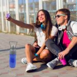 Plastic Sports Bottle (1.8L): Insulated, Leakproof, BPA-Free (Mix Color) - Sleeve Design by Nari Haat, Indian ethnic ...