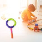 Magnetic Sticks Building Blocks Learning Toy for Kids (32 Pc) - Neckline Detail by Nari Haat, Indian ethnic wear, wom...