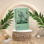 Mini Rechargeable Desktop Fan for Home & Office (USB, Handheld) - Full Detail by Nari Haat, Indian ethnic wear, women...