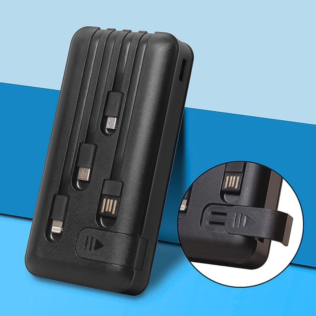 10000mAh Fast Charging Power Bank with Mobile Holder