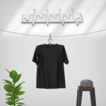 Adjustable Wall Hook: Slides for Easy Access (Bathroom & Home) - Back View by Nari Haat, Indian ethnic wear, women cl...