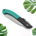 Folding Handsaw – Pruning Saw for Tree Trimming, Gardening & Wood Cutting - Neckline Detail by Nari Haat, Indian et...