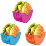 Silicone Burger Holder Snack Holder Reusable Burger Holder - Sleeve Design by Nari Haat, Indian ethnic wear, women cl...