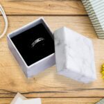 Cardboard Jewelry Boxes Gift Case Small Paper Jewelry Gift (7 Pcs Set / Mix Size) - Back View by Nari Haat, Indian et...